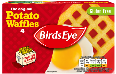 Birds Eye 4 Potato Waffles