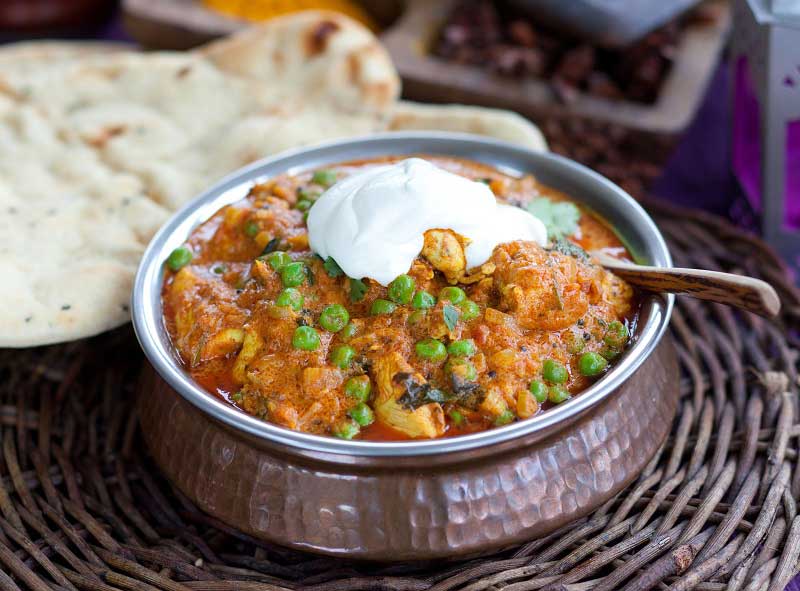 Pea Chicken Tikka Masala