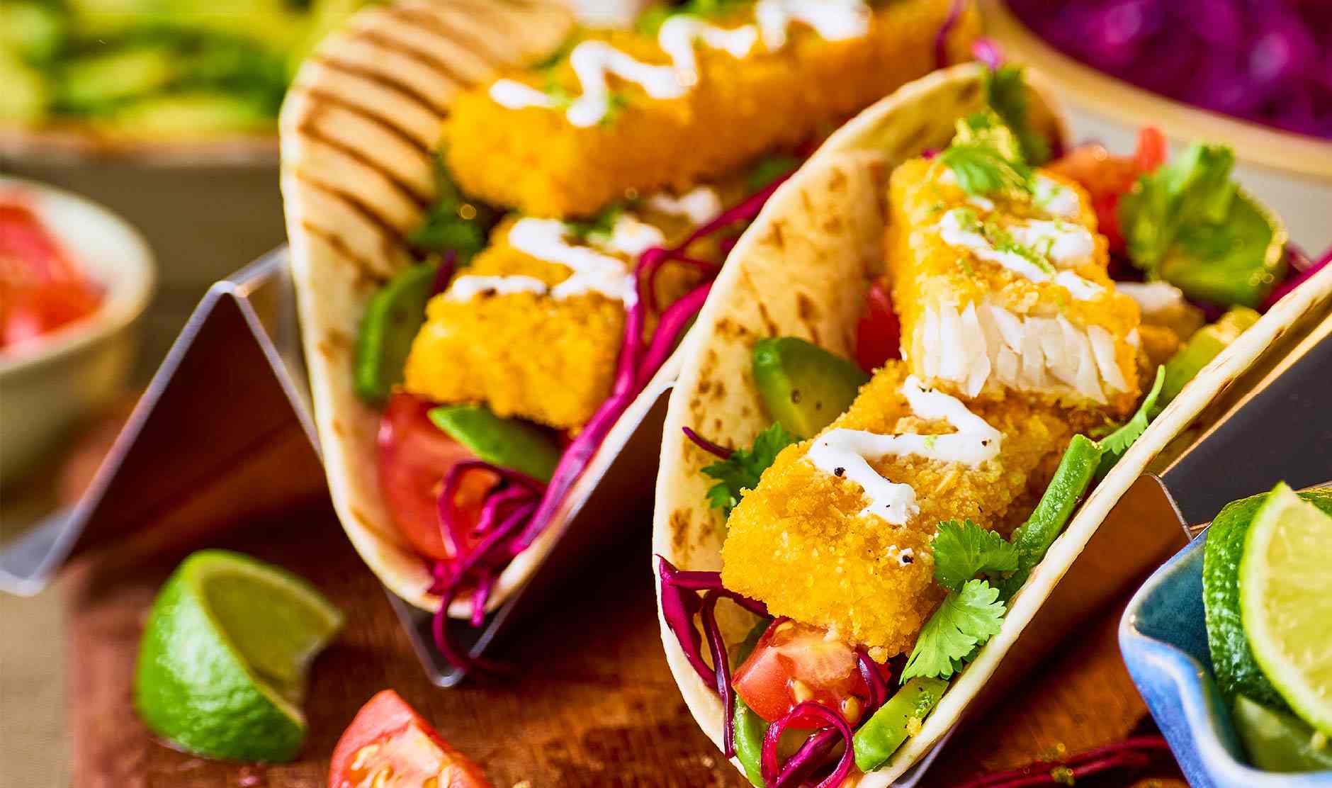 Birds Eye Fish Finger Tacos