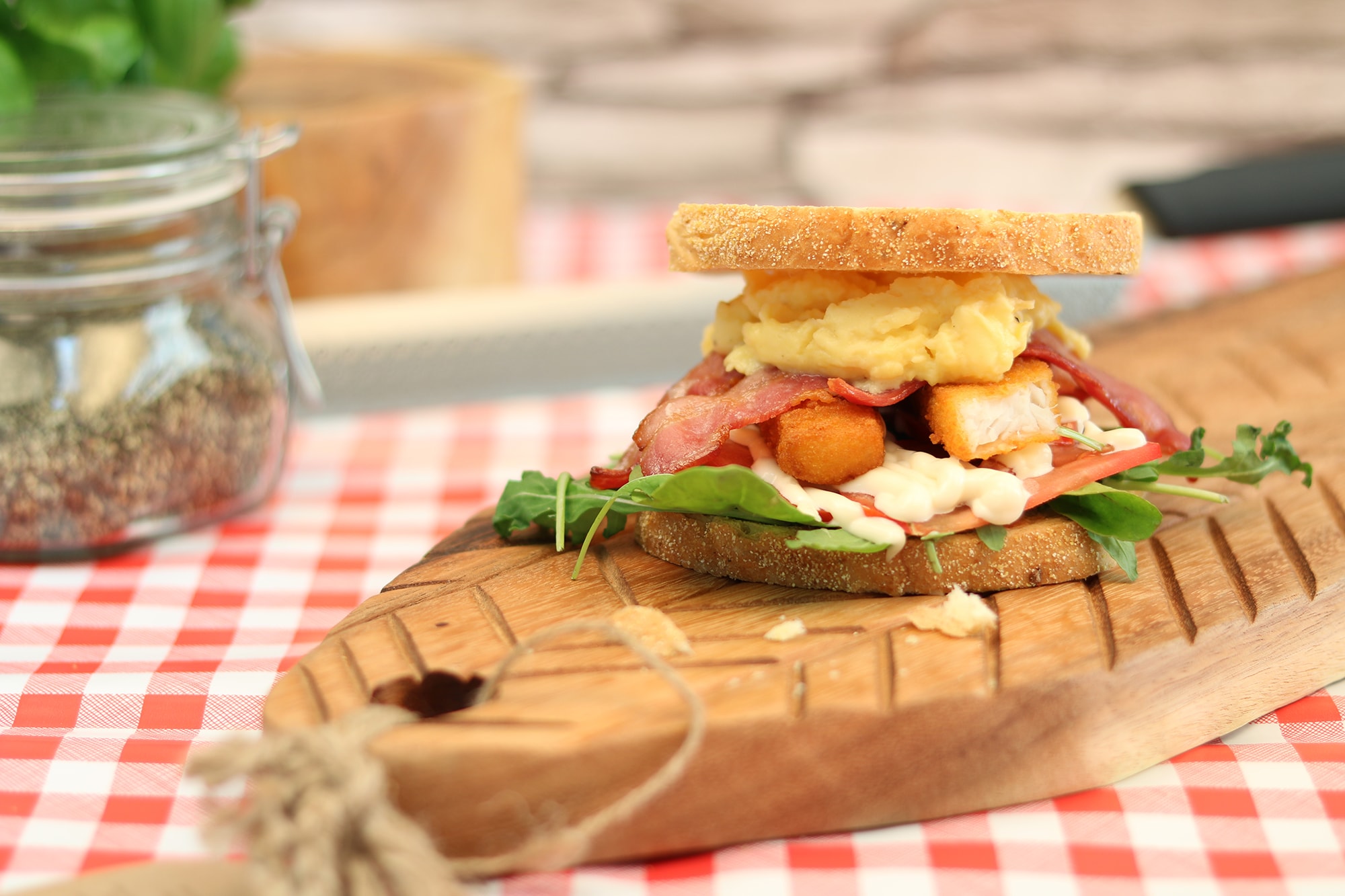 Dutch Fish Finger Sandwich