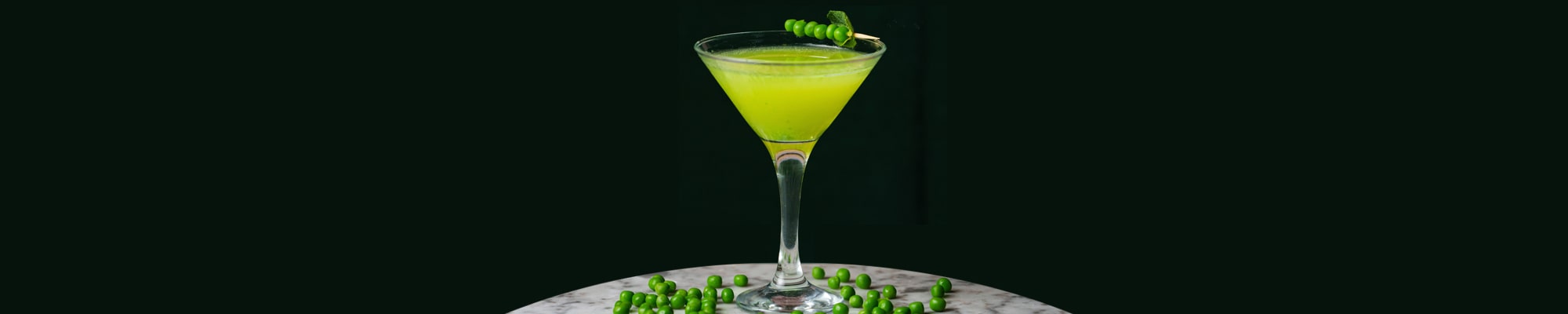 Elderflower & Pea Mocktail (shaken & stirred)